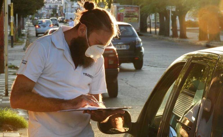 Controles de tránsito en Punta Alta