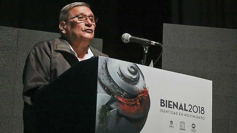 Fabriciano Gomez, alma mater de la Bienal de Esculturas.