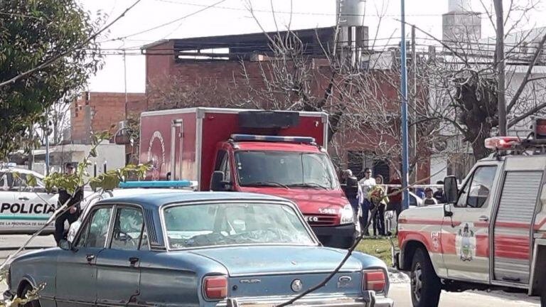 Incendio en Villa Mercedes, un hombre de 60 años murió calcinado.