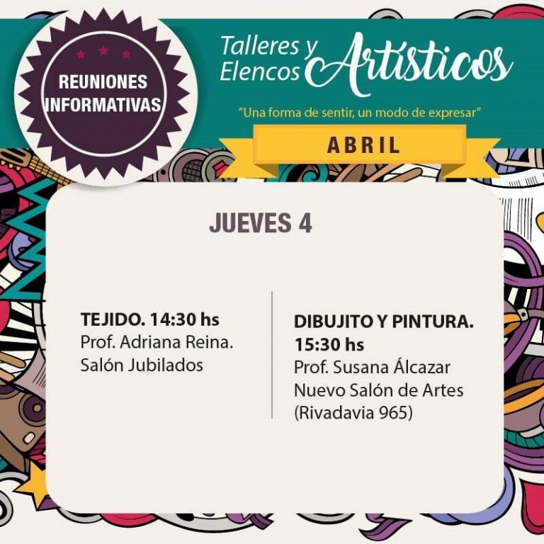 Talleres y Elencos Culturales