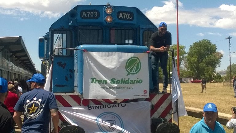 El Tren Solidario arribó a Tres Arroyos