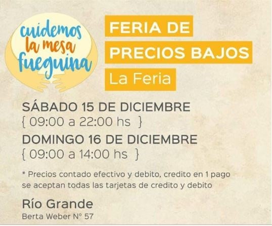 Feria de precios bajos