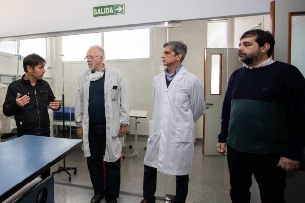 Por recomendación médica, Kicillof se realizó el test para detectar coronavirus.