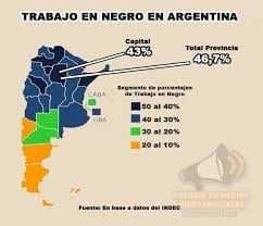 trabajo en negro datos 2017