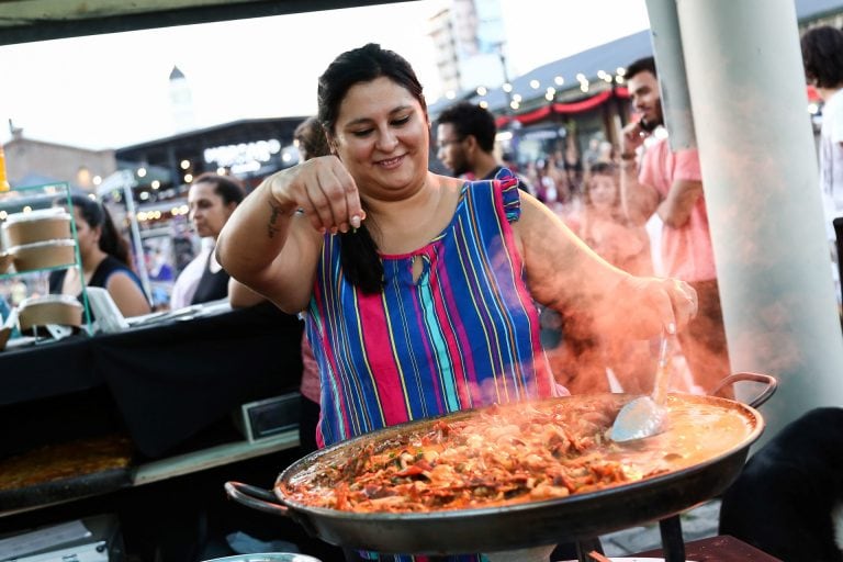 Mercadillo del Patio en cierre de Semana Gastronómica