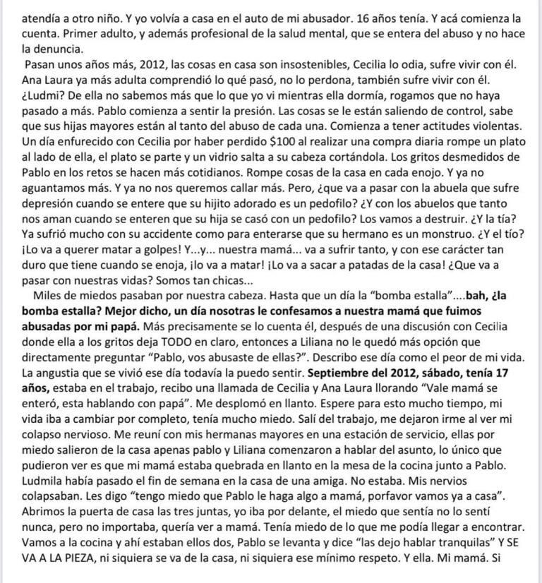 La carta de Valeria Benitez Coll (@valcollok)