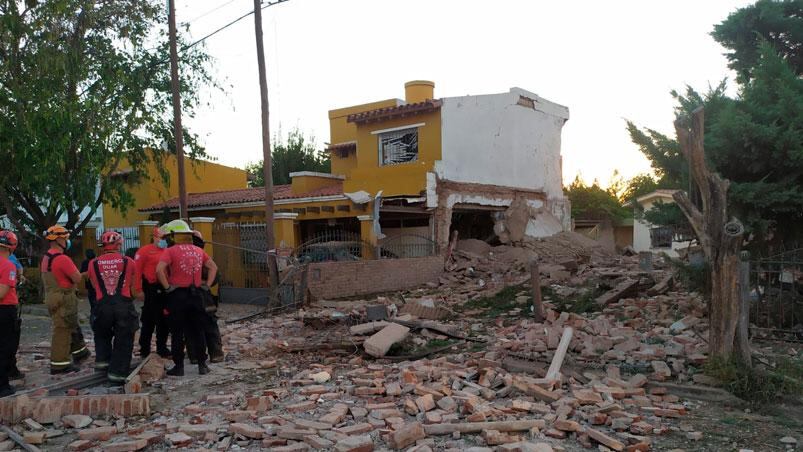 Las imágenes son elocuentes de la magnitud del estallido.