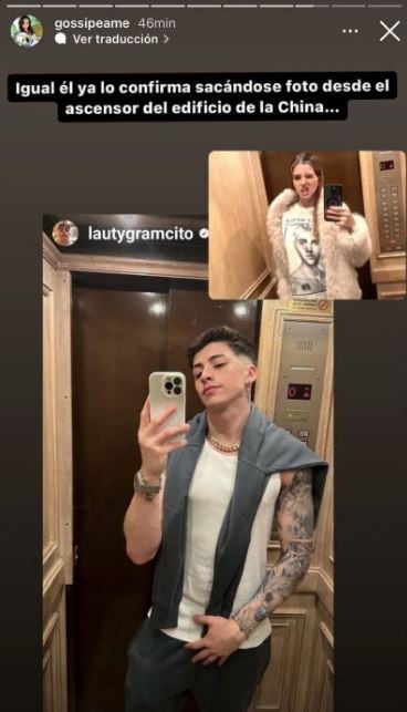 La hermana de Lauty Gram confirmó el romance con la China Suárez con un llamativo comentario