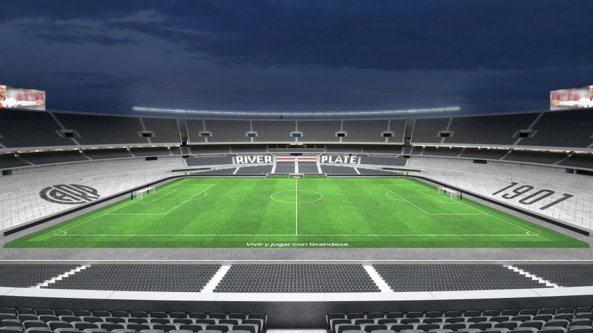 River presentó su nuevo estadio: cuánto costará hacerlo y por qué los detalles en gris