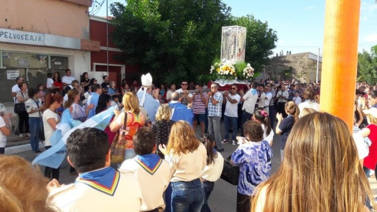 Celebracion de la Inmaculada Concepción de la Virgen Villa Concepcion de El Tio