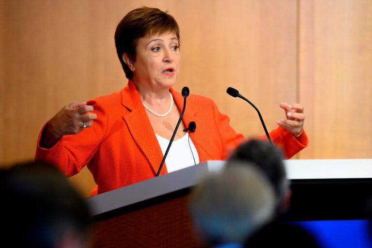 Kristalina Georgieva. (Foto: JIM WATSON/AFP)