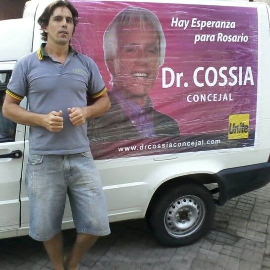 Fernando Cossia era hijo del mediático veterinario y ex concejal, Carlos Cossia. (Facebook)