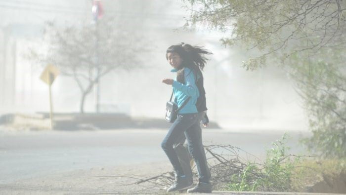 El viento también estará presente hoy.