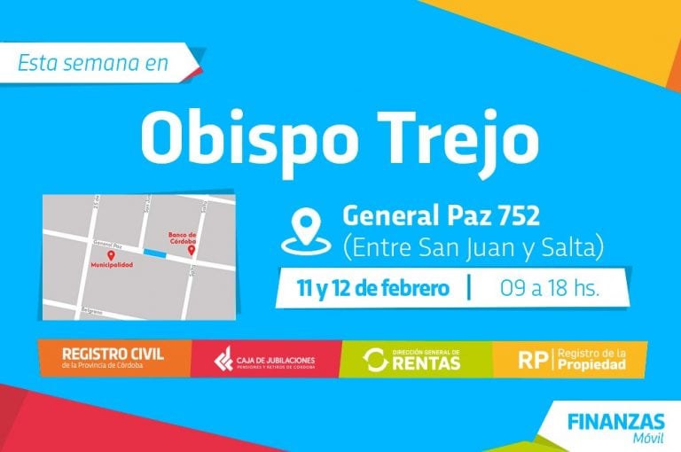 Finanzas Móvil en Obispo Trejo