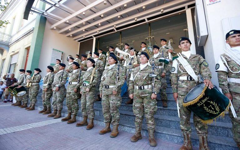 Apertura de Congreso Combatientes de Malvinas. Ensenada