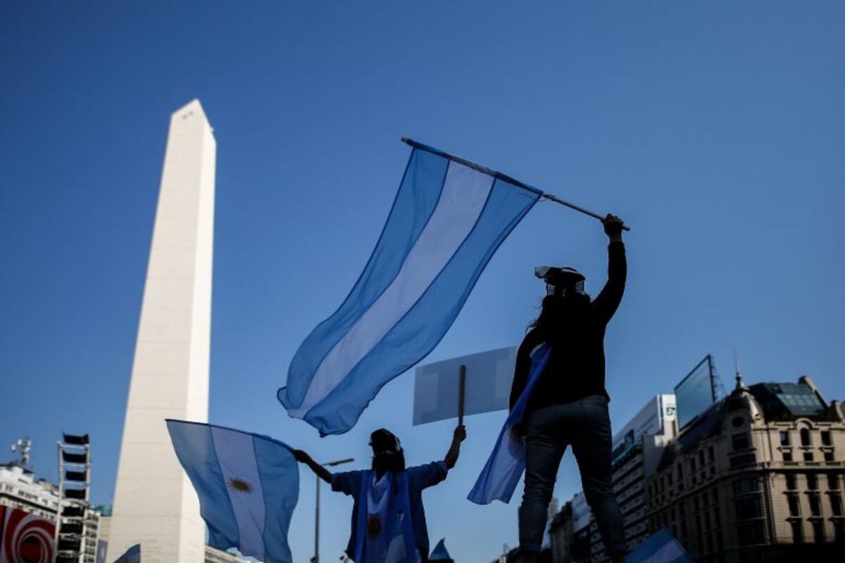 8N: se realizó una nueva protesta en contra el gobierno nacional