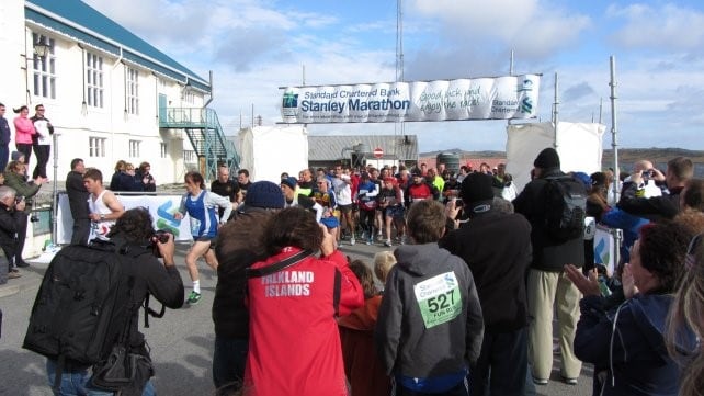 Carrera en Malvinas