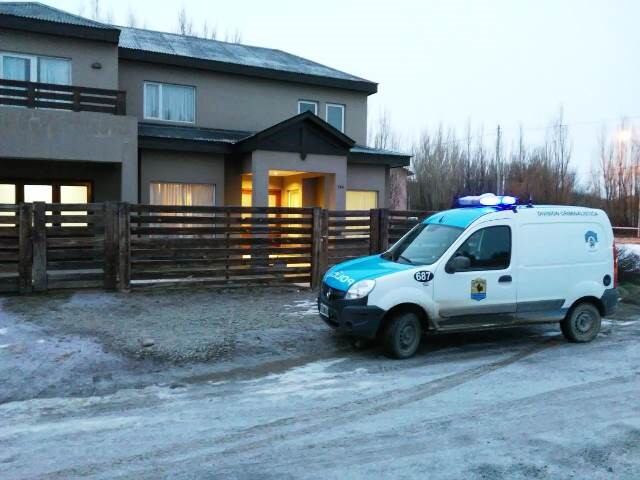 Se realizó la reconstrucción del hecho en la vivienda de Fabián Gutiérrez.