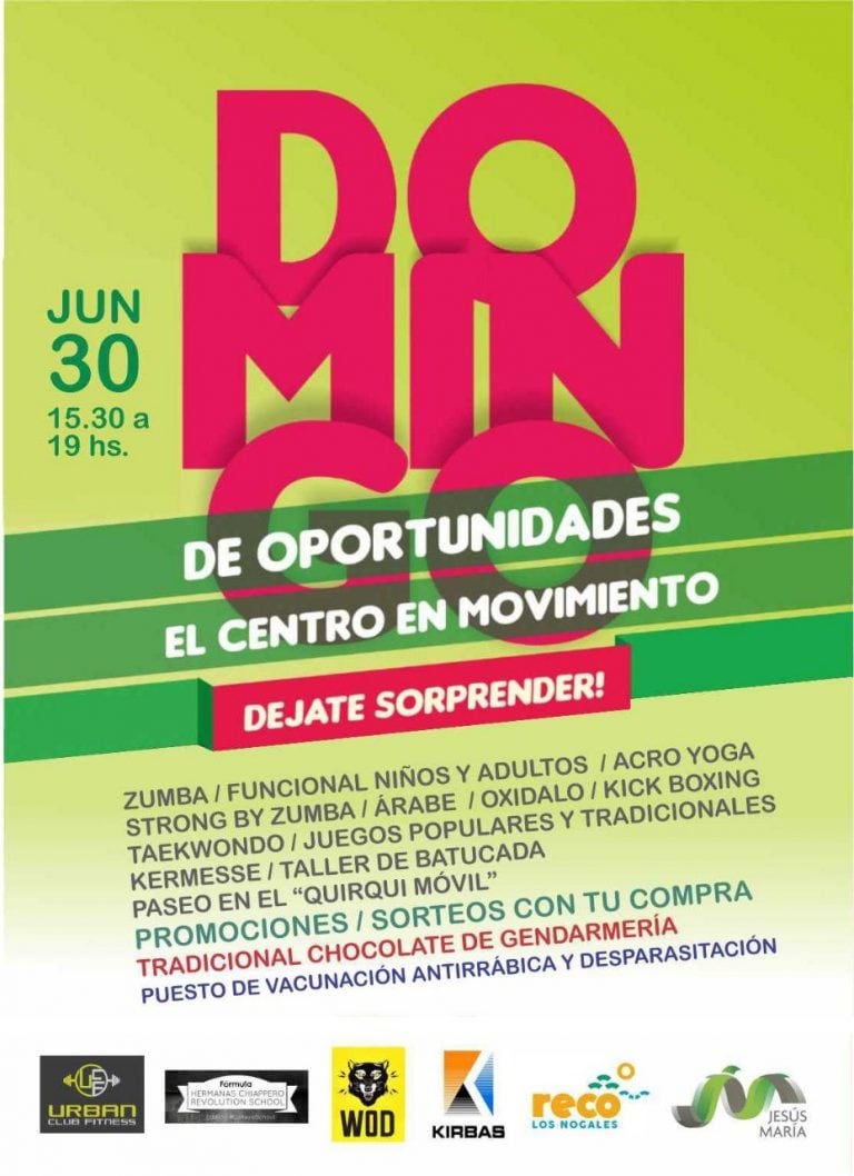 Domingo de oportunidades (Prensa Municipio)