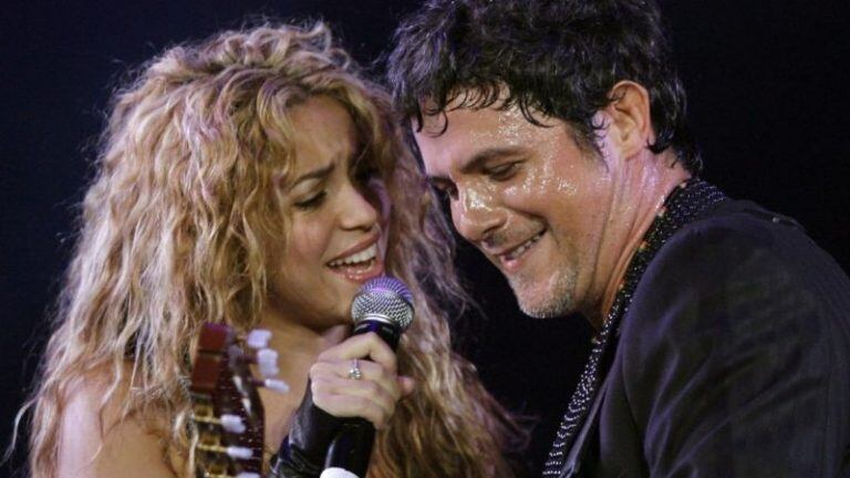 Shakira y Alejandro Sanz