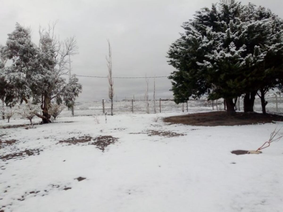 Nevó en San Juan