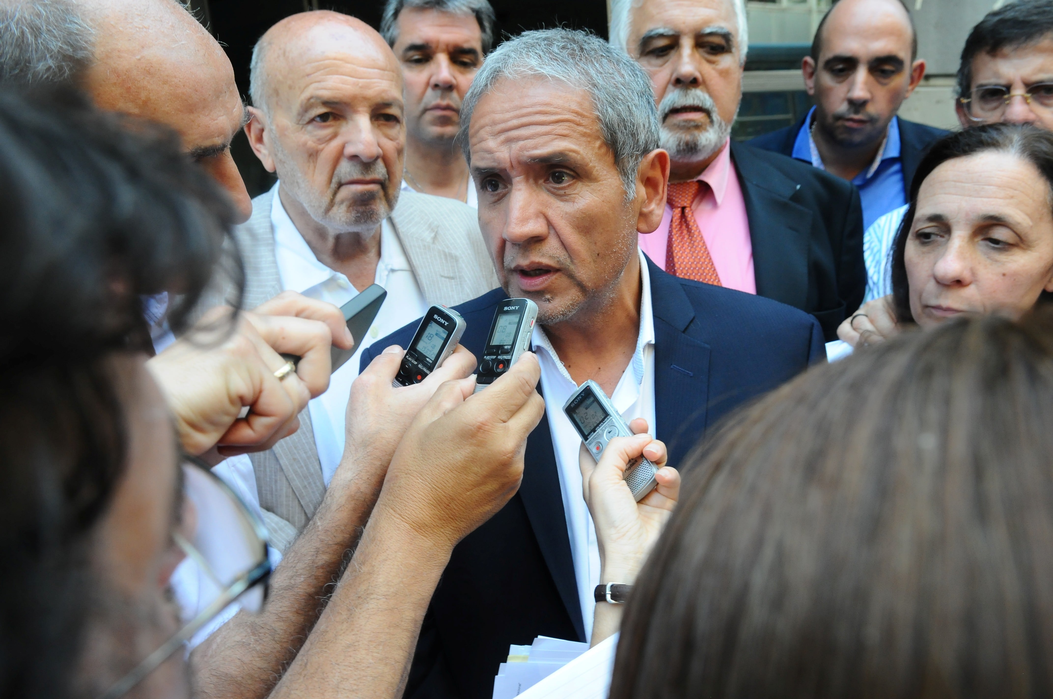 Sergio Palazzo, impulsor de la iniciativa. (Foto: Hugo Villalobos / NA)
