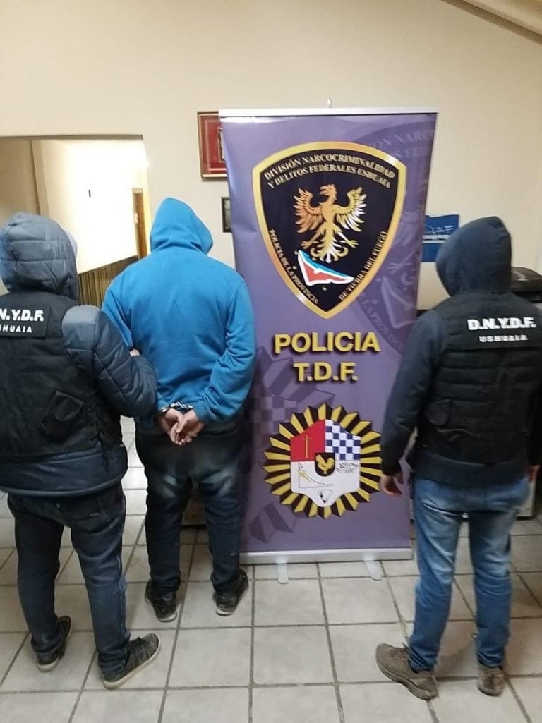 Detenidos por narcotrafico en Ushuaia