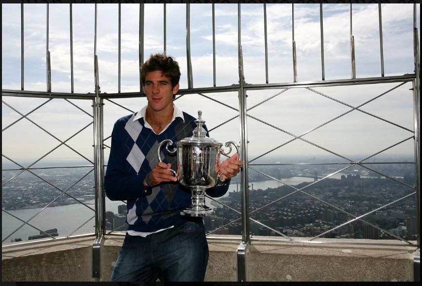 Juan Martín Del Potro reconoció con quién festejó cuando ganó el el US Open de 2009