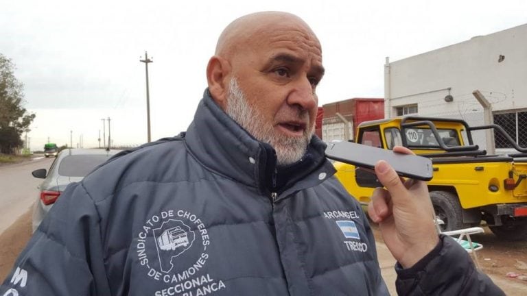 Miguel Trecco, Secretario adjunto del gremio Camioneros