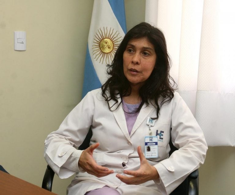 Doctora Elizabeth Ávila (Foto: Ministerio de Salud Publica).