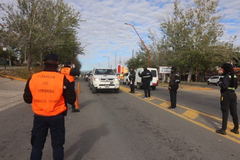 Refuerzan los controles vehiculares en distintos puntos de la ciudad