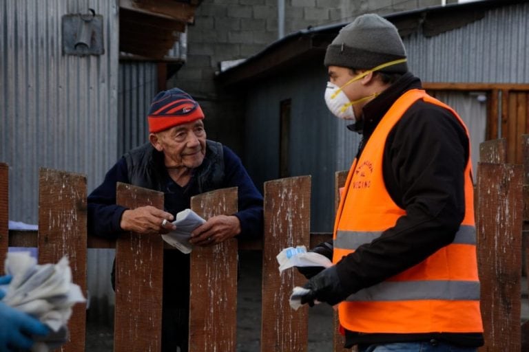 Entrega de Barbijos Municipalidad de Ushuaia