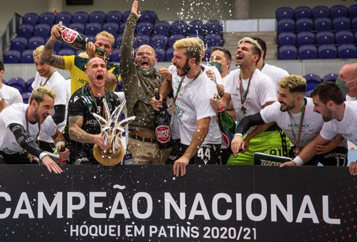 Hockey sobre patines: Romero y Platero se consagraron campeones con Sporting Lisboa