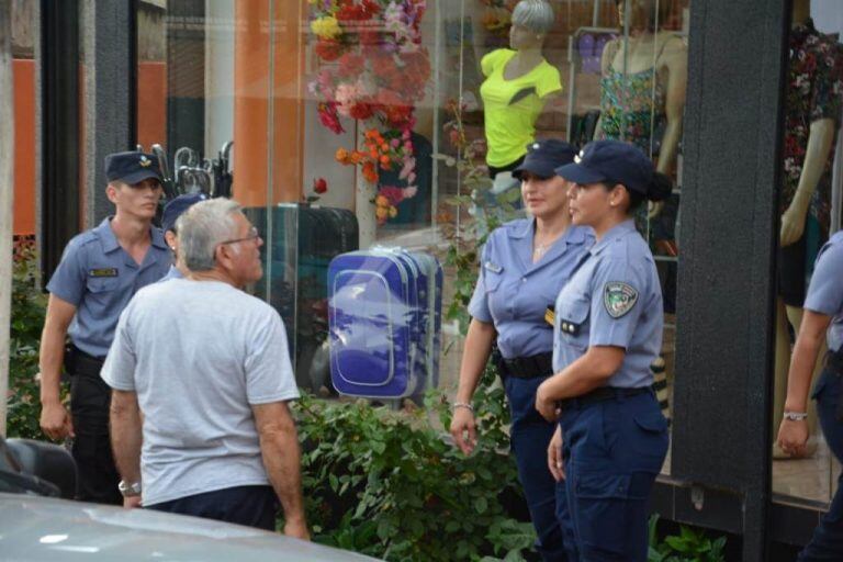 Operativo policial en San Pedro.