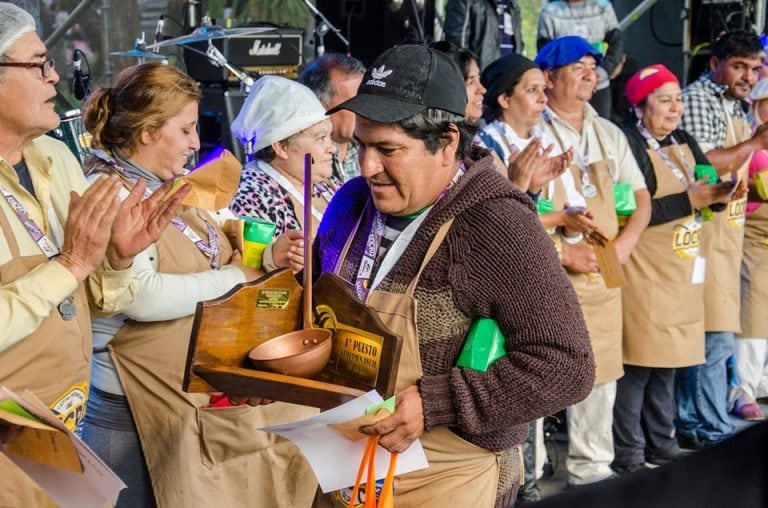 Competencia de Locro en Saldán.