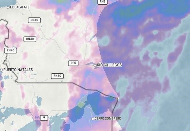 Clima en Rio Gallegos.