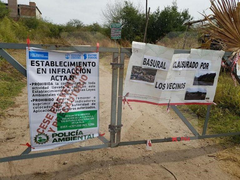 Basural a cielo abierto en El Talar (Foto: Radio Nexo)