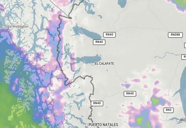 Clima en El Calafate.