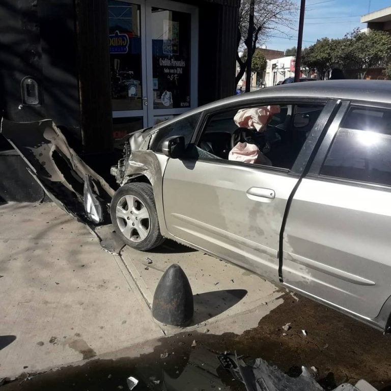 Choque San Martin y Belgrano Arroyito