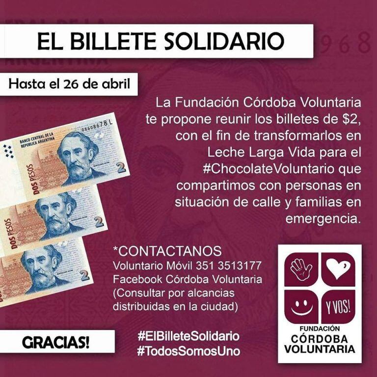 Billete 2 pesos