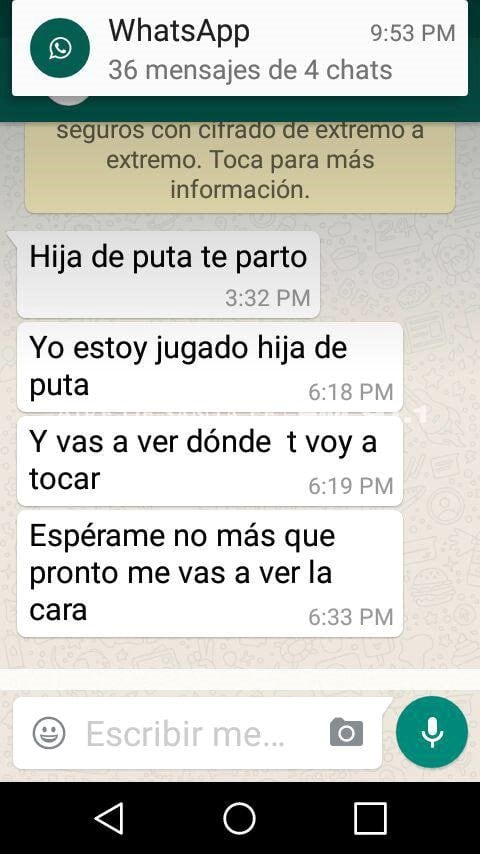 Roque Bello envió amenazas desde su celular a su ex pareja en Santa Fe tras cumplir parte de su condena por violencia de género.