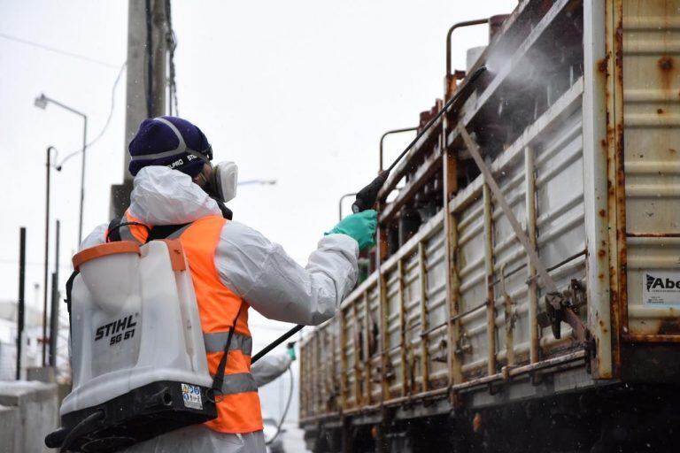 Tareas de desinfección Ushuaia (web)