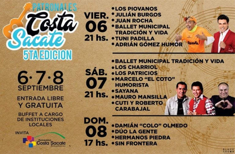 Fiestas Patronales Costa Sacate