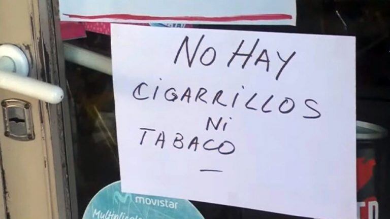 Faltante de cigarrilos sigue siendo un problema.