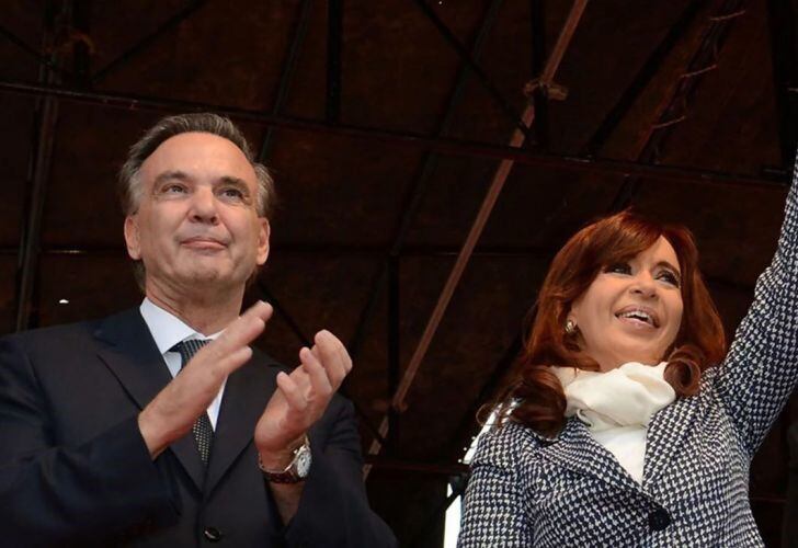 Miguel Ángel Pichetto y Cristina Fernández, senadores nacionales que se postularon a la vicepresidencia (con Mauricio Macri por Juntos y con Alberto Fernández por el Frente de Todos respectivamente) (Foto: Perfil).