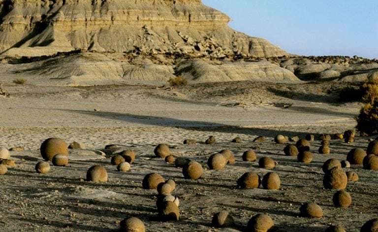 Cancha de bochas, Valle de la Luna.