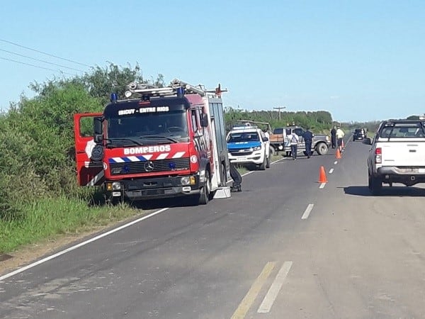 ACCIDENTE RUTA 45
Crèdito: Bomberos Ibicuy