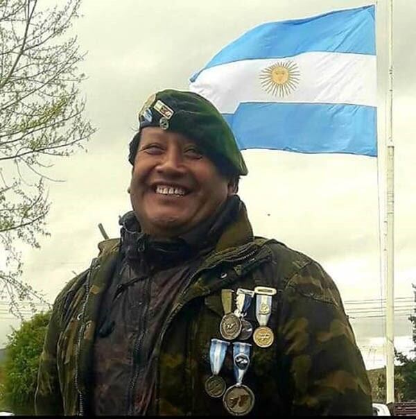 Jorge Palacios, excombatiente de Malvinas