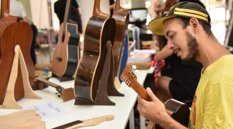 En el evento hubo exposición de instrumentos (APN)