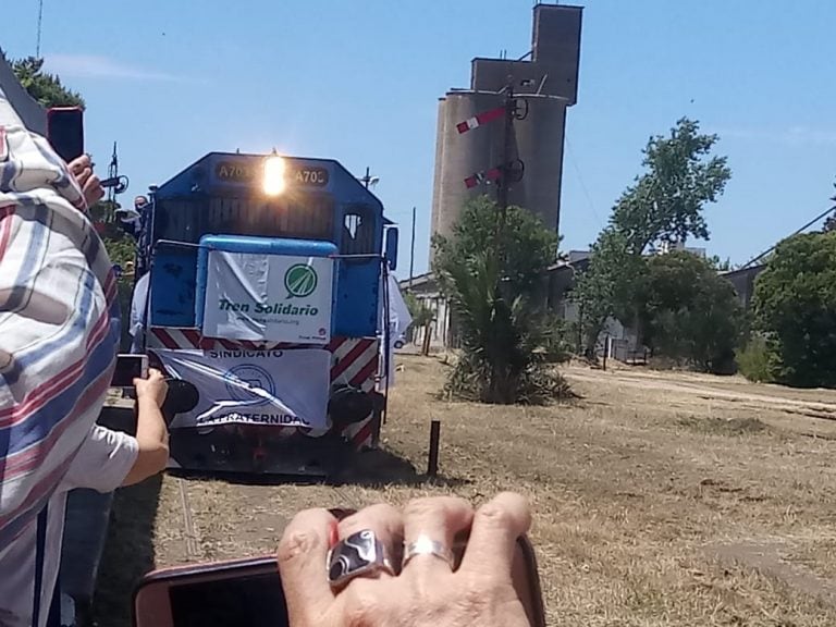 El Tren Solidario arribó a Tres Arroyos